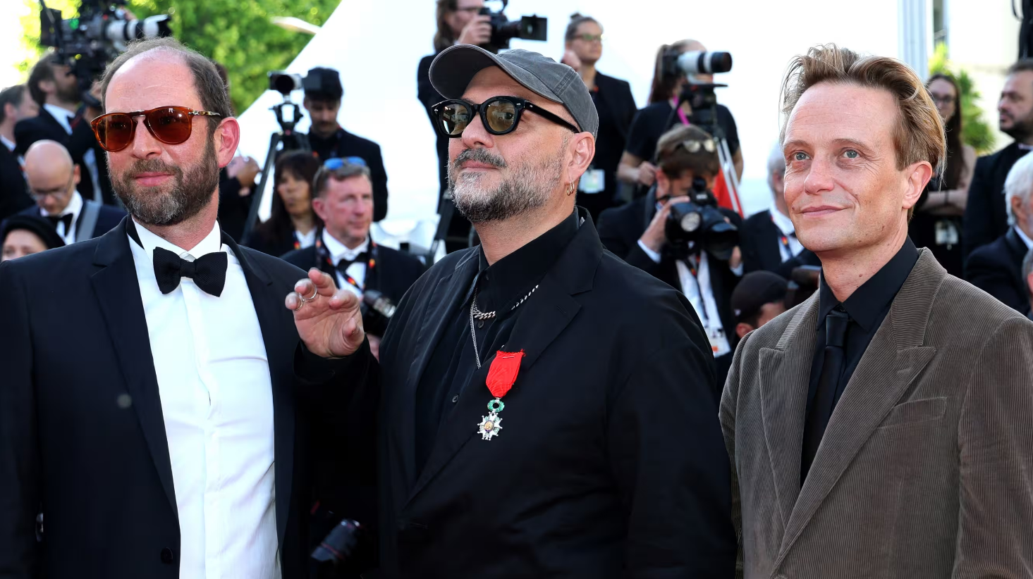 Писатель Оливер Гез, Кирилл Серебренников,&nbsp; Аугуст Диль
Фото: franceinfo.fr /&nbsp;Vittorio Zunino Celotto Getty Images Europe