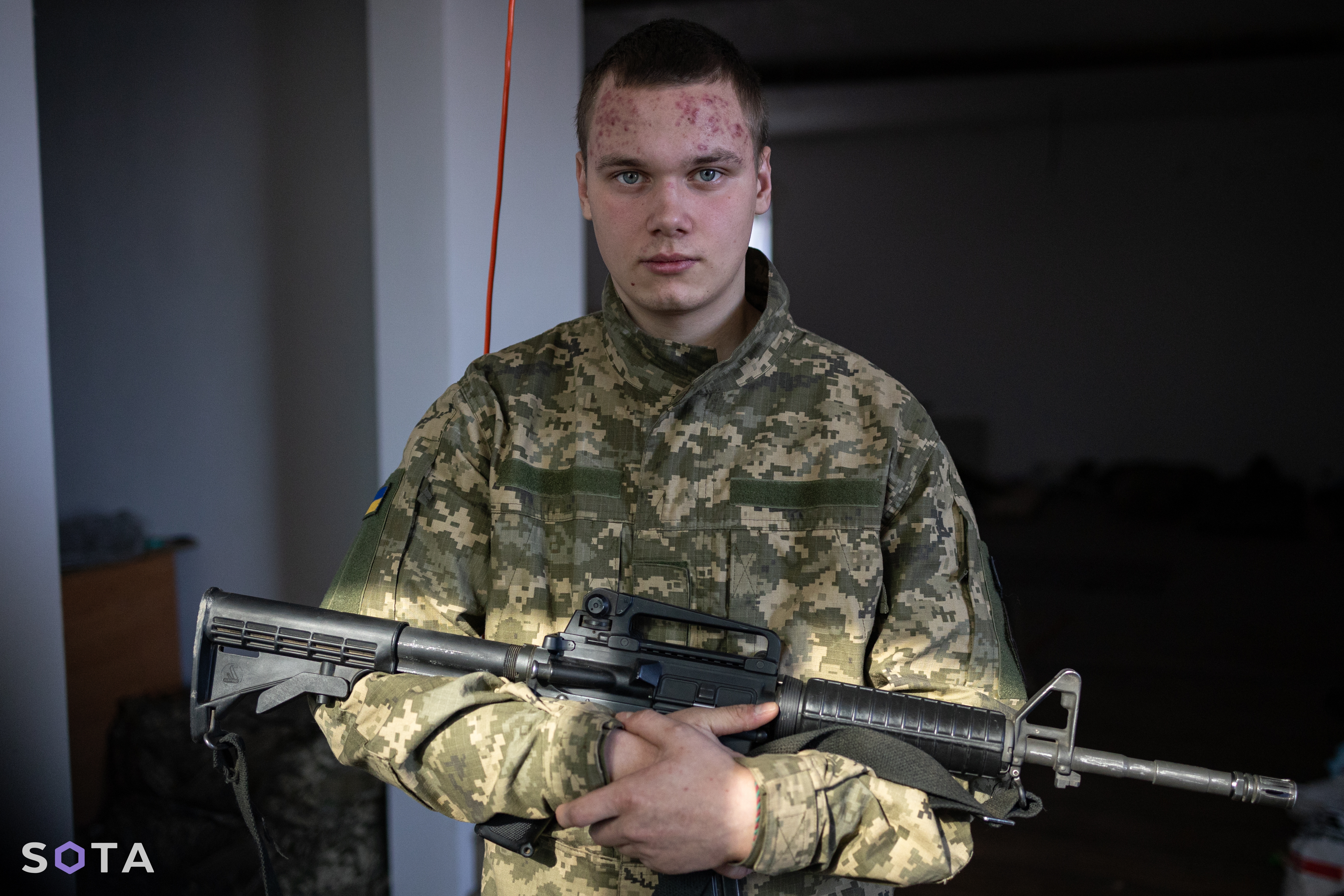 Боец с позывным «Дрон»
Василий Крестьянинов / SOTA