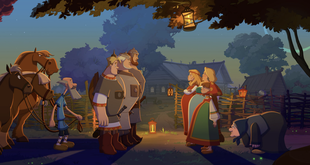 Обложка статьи «Три богатыря и свет клином»: очередной мультфильм с конвейера о семейных ценностях и плохих олигархах