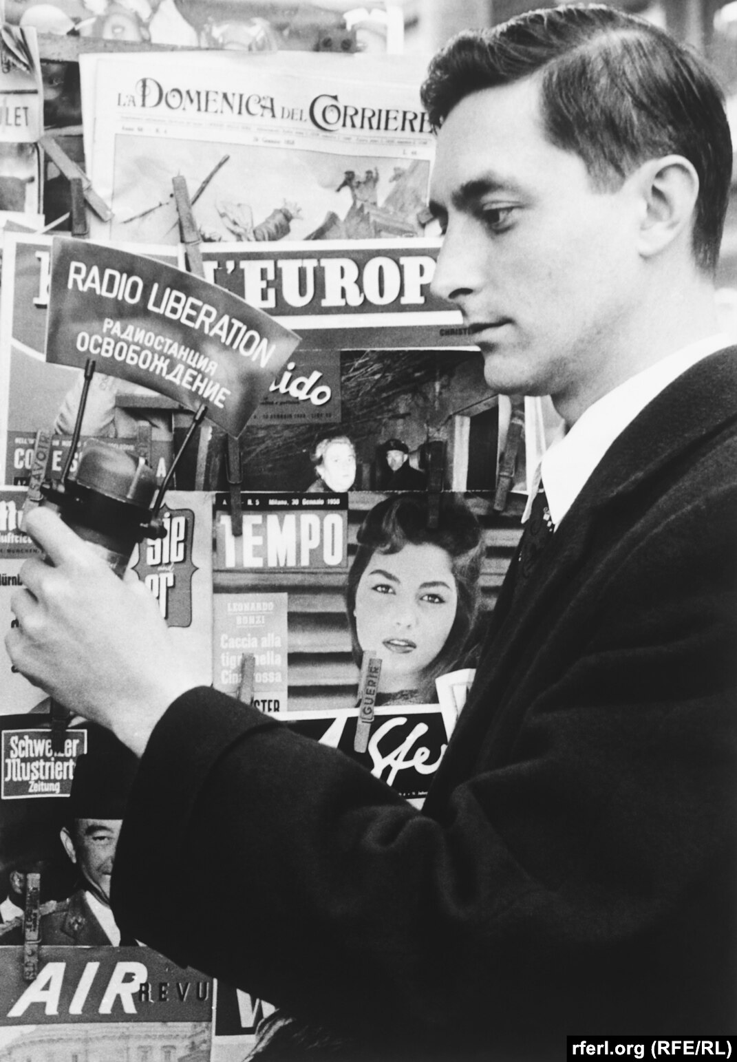 Один из первых редакаторов Радио «Освобождение» Валериан Оболенский
svoboda.org