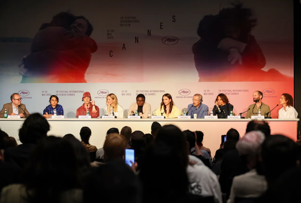 Пресс-конференция жюри на 78-м ежегодном Каннском кинофестивале
Фото: Getty Images / deadline.com